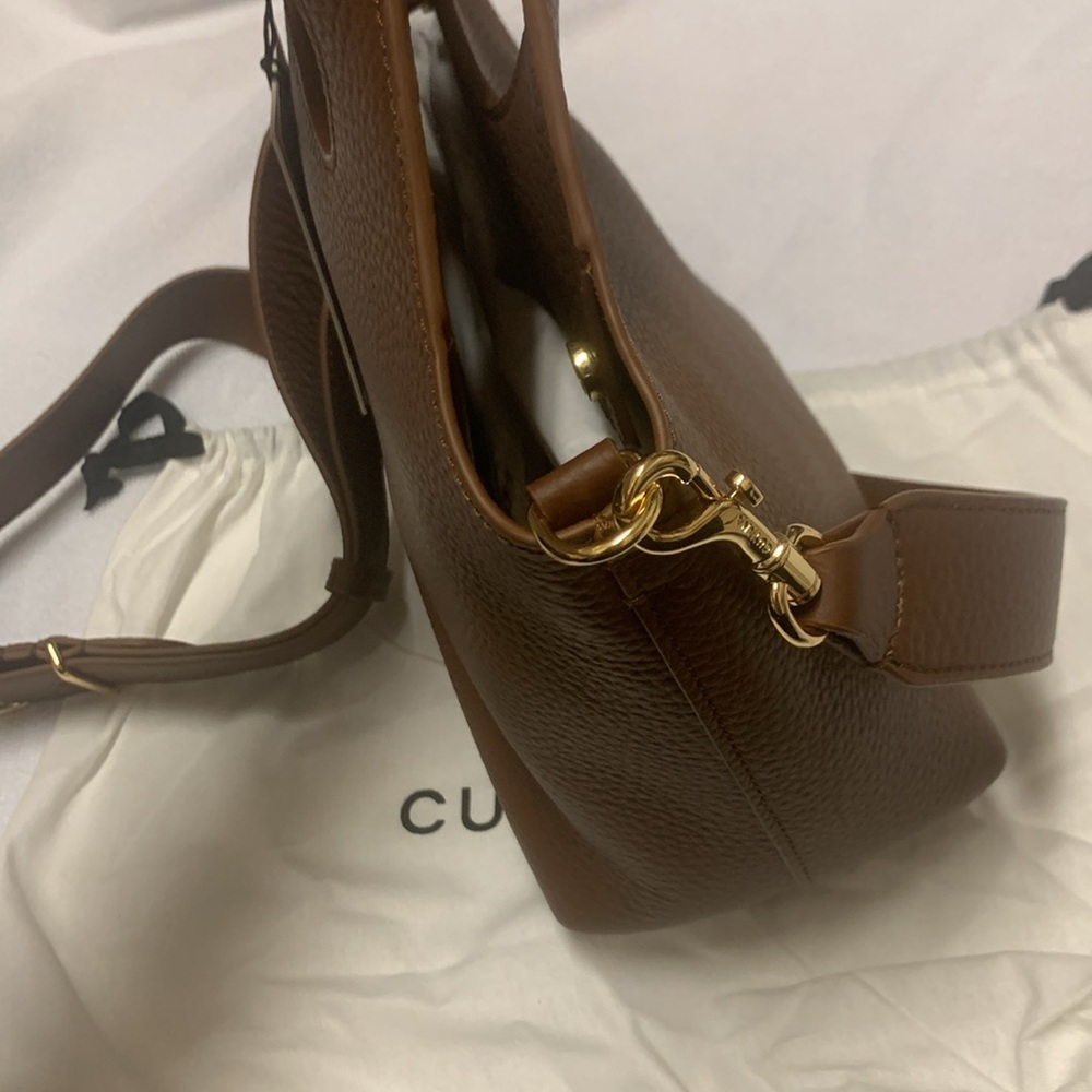 NWT Cuyana Mini System Tote in Dark Chestnut - Picture 12 of 13